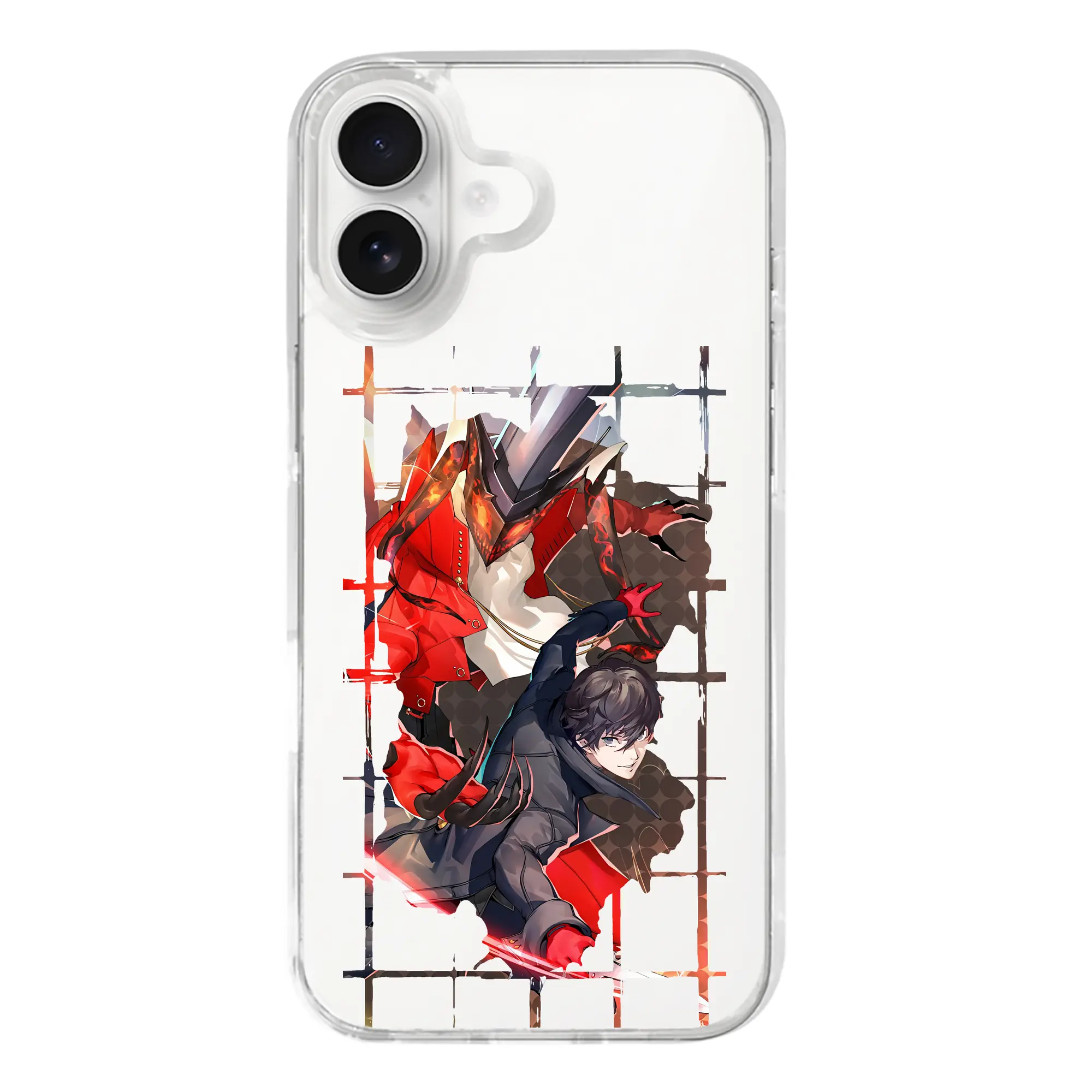 ペルソナ グッズ,主人公 - iPhone 17シリーズ 透明スマホケース – 薄型・耐衝撃・精密フィット保護カバー